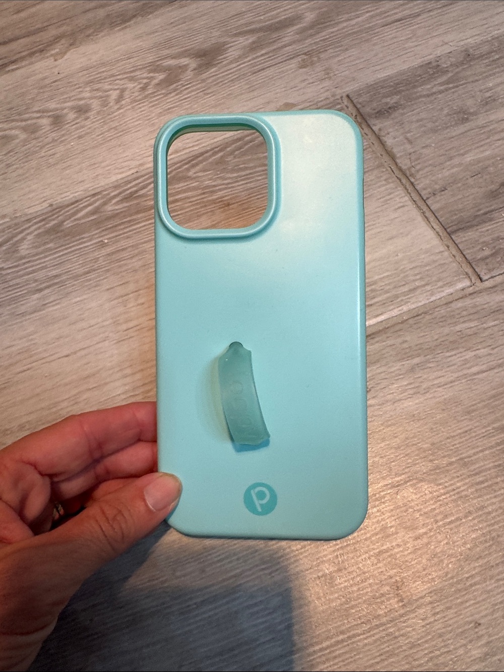 Loopy Mint Splash Phone Case iPhone 15 pro max